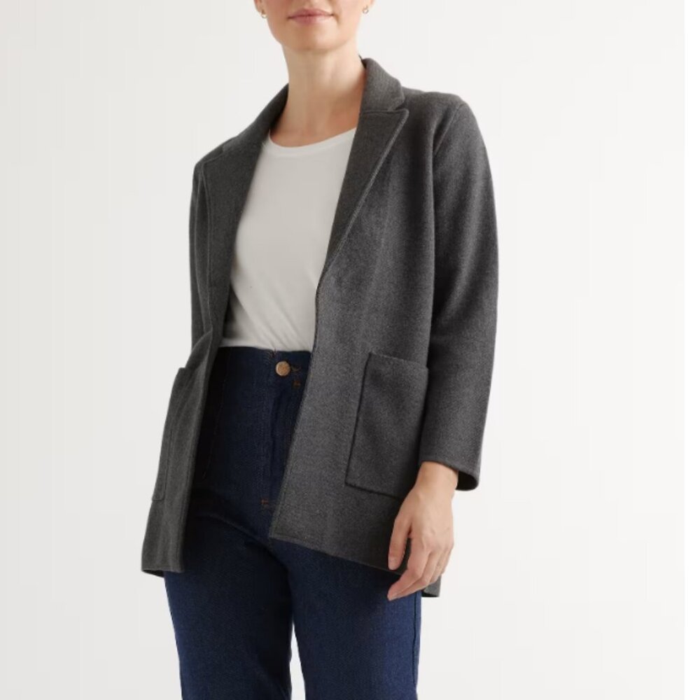 NWT Quince Sweater Blazer